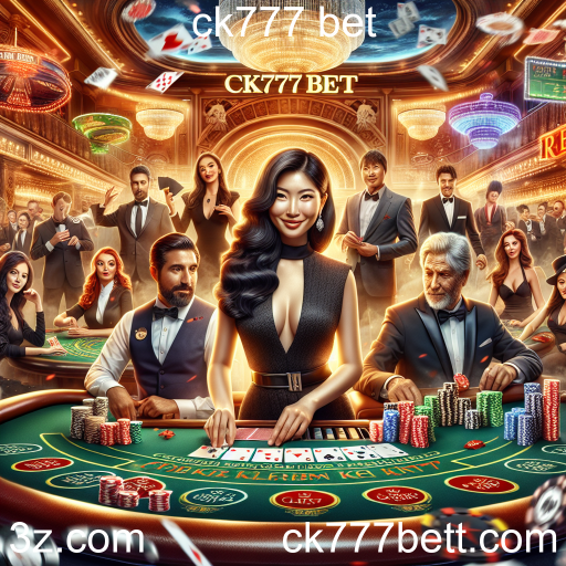 Descubra a Emoção do Cassino Ao Vivo no ck777 bet